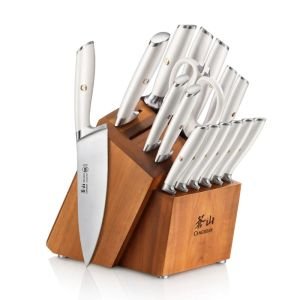 Large Knife Block Sets (13+ Pieces), Cutlery