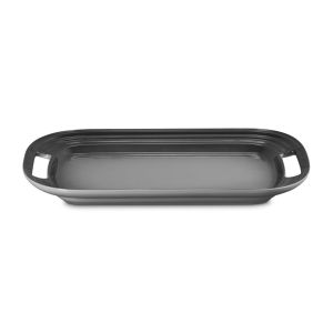  image shows Le Creuset 16.25" Serving Platter | Oyster against a blank, white background