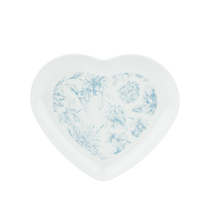 Fiesta® 9" Heart Plate | Botanical Floral