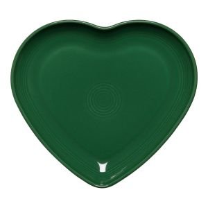 Fiesta® 9" Heart Plate | Jade
