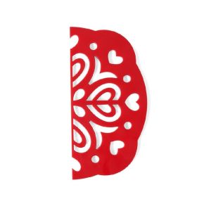 image shows Talisman Designs Pie Top Cutter | Hearts against a blank, white background