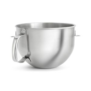 KitchenAid 6-Quart Polished Stainless Steel Bowl w/ Handle | Fits Select for KitchenAid Bowl-Lift Stand Mixers  