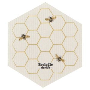 Ecologie by Danica Swedish Shaped Dish Cloth | Bees