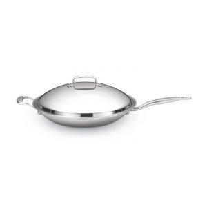 Hammer Stahl 13.5" Jumbo Fry Pan with Cover (Cookware) HSC-14925