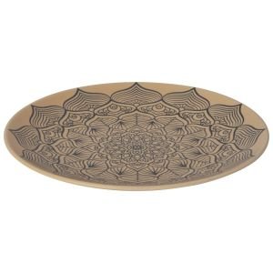 Danica Heirloom 8.5" Stamped Plate | Mandala