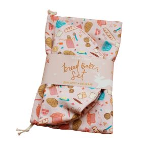 image shows Doe A Deer Life of a Bread Baker Bread Baker Set  against a blank, white background