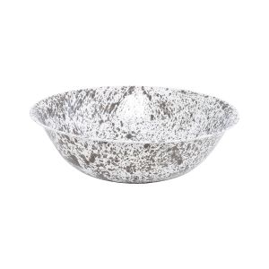 image shows Crow Canyon 32Qt. Benson Basin | Grey Splatter  against a blank, white background