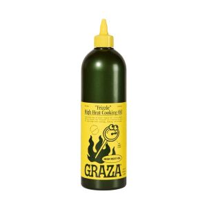 "Frizzle" High-Heat Cooking Oil against a white background