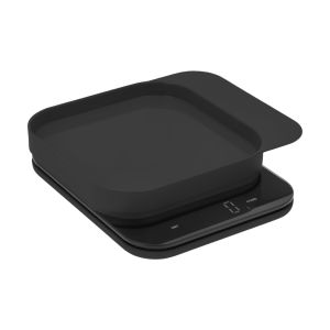 image shows Rosti Kitchen Scale | Black  against a blank, white background