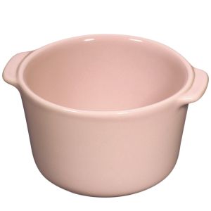 image shows Küchenprofi Porto 2-Piece 6.8oz Ramekins | Pink  against a blank, white background
