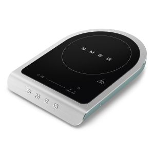 image shows SMEG Portable Induction Cooker| Jade  against a blank, white background