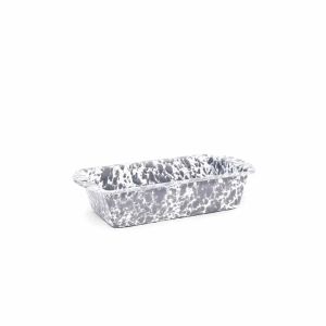image shows Crow Canyon 1.5Qt. Loaf Pan | Grey against a blank, white background
