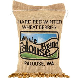 image shows Palouse Hard Red Winter Wheat | 5 lb Bag against a blank, white background