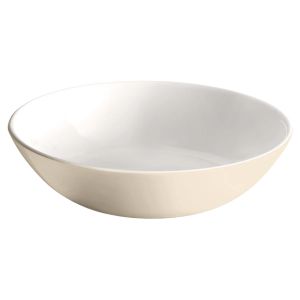 image shows Emile Henry Everyday 1 Qt. Pasta Bowl | Sugar/Ivory  against a blank, white background