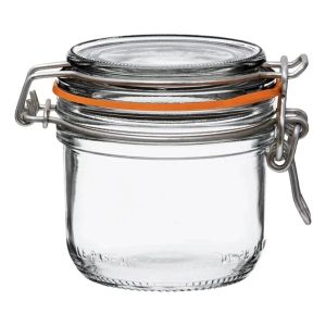 Le Parfait 200ml Tapered French Glass Preserving Jar with Airtight Rubber Seal 10162026