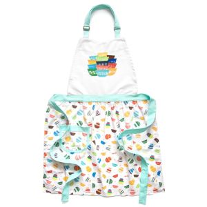 Pyrex Sparkle Cotton Apron with Pocket and Adjustable Neckband ...