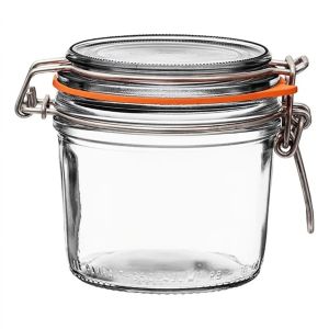Le Parfait 350ml Tapered French Glass Preserving Jar with Airtight Rubber Seal 10202026