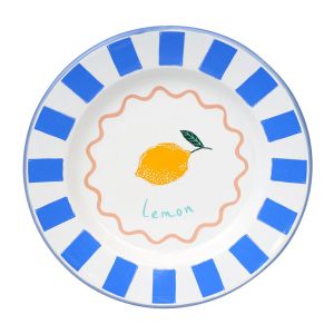 Talking Tables Enamel Plate (9.8 inches) | Lemon