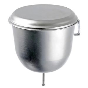 image shows STP Aluminum 4.75Qt. Lavabo / Tap Up Hand Sink against a blank, white background
