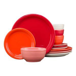 Fiesta® 12-Piece Bistro Coupe Dinnerware Set (Service for 4) | Sunset Horizon