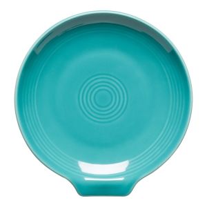 Fiesta® Extra Large 7" Spoon Rest against a white background shot from above