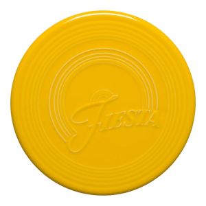 Fiesta® Extra Large 8.25" Trivet against a white background in the shade Daffodil