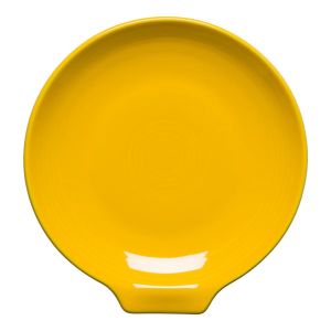 Fiesta® Extra Large 7" Spoon Rest against a white background shot from above