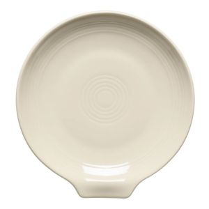 Fiesta® Extra Large 7" Spoon Rest against a white background shot from above