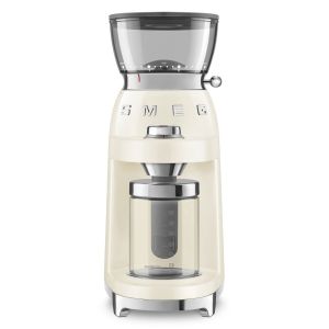 image shows SMEG Multipurpose Coffee Grinder | Cream  against a blank, white background