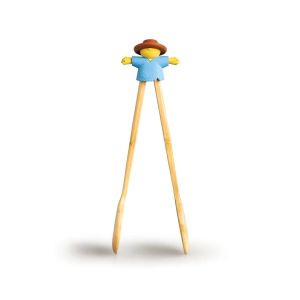 image shows OTOTO 2-Piece Sal Scarecrow Salad Tongs against a blank, white background