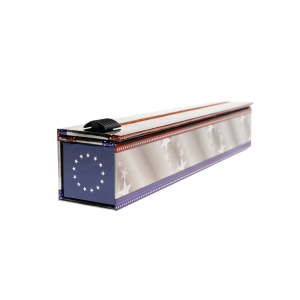 image shows ChicWrap Aluminum Foil Dispenser | Patriotic against a blank, white background