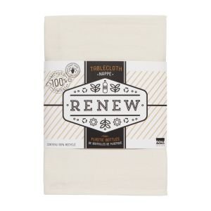 Now Designs | Renew Collection 60" x 108" Tablecloth - Ivory
