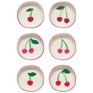 image shows Danica Jubilee Pinch Bowls (Set of 6) | Very Cherryagainst a blank, white background
