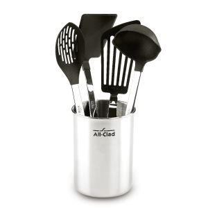 All-Clad Nonstick Utensil Set with Canister | 5-Piece