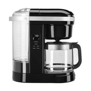 KitchenAid 12 Cup Drip Coffee Maker With Spiral Showerhead And Warming Plate | Onyx Black