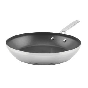 KitchenAid 12" Stainless Steel 3-Ply Fry Pan | Nonstick
