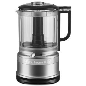 KitchenAid Refurbished 5-Cup One Touch Food Chopper | Contour Silver