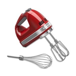 Kitchen Aid Hand Mixer: 7 Speeds, Empire Red Color (Item KHM7210ER)