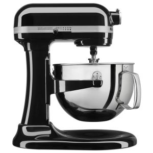 KitchenAid Pro 600碗式升降台搅拌机-缟玛瑙黑色