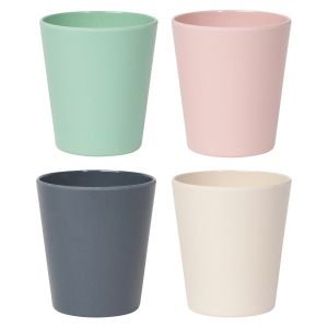 Now Designs by Danica Planta 9oz Cups (Set of 4) | Tranquil