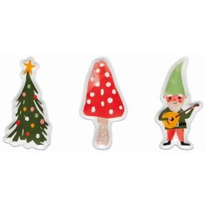 Danica Jubilee Shaped Dishes (Set of 3) | Gnome for the Holidays