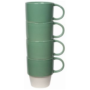 Now Designs by Danica 12oz Nesting Mugs (Set of 4) | Sea Pine