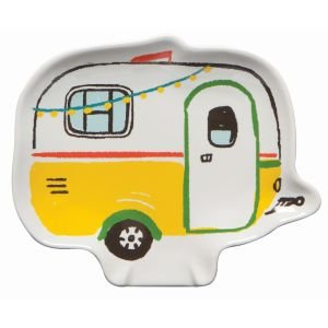 Now Designs 3.5" x 7.75" Shaped Spoon Rest | Happy Camper