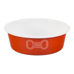 Le Creuset 6-Cup Large Dog Bowl | Orange
