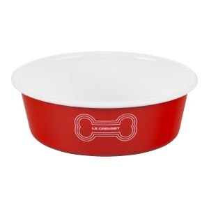 Le Creuset 6-Cup Large Dog Bowl | Red
