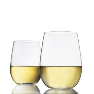 Libbey Vina 17oz Stemless White Wine Glasses (Set of 4)