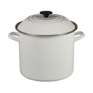 N5100-2416 White Stockpot - 10-Qt