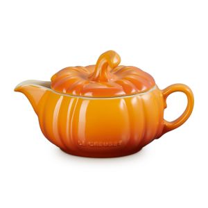 Le Creuset Pumpkin Gravy Boat with Lid