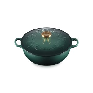 Le Creuset 4.5 Quart Soup Pot Holly Collection