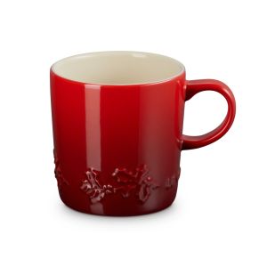 Le Creuset 12 oz London Mug Holly Collection | Cerise